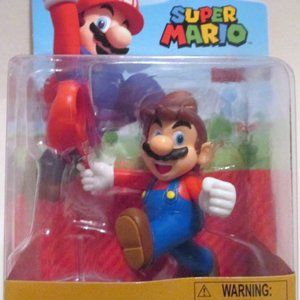 Super Mario Bros 2.5" Figurine Hats Off Mario 3+